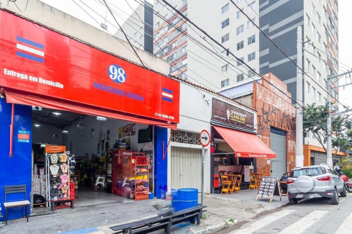 Glamoroso Studio No Bras Com Piscina/metro Bras * São Paulo